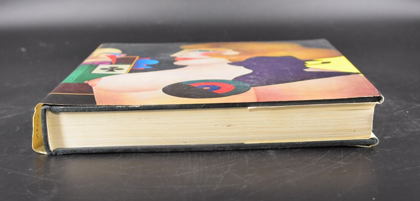 VTG Richard Lindner Art Book Hardcover 56 Color Plates Hilton Kramer 1st Ed