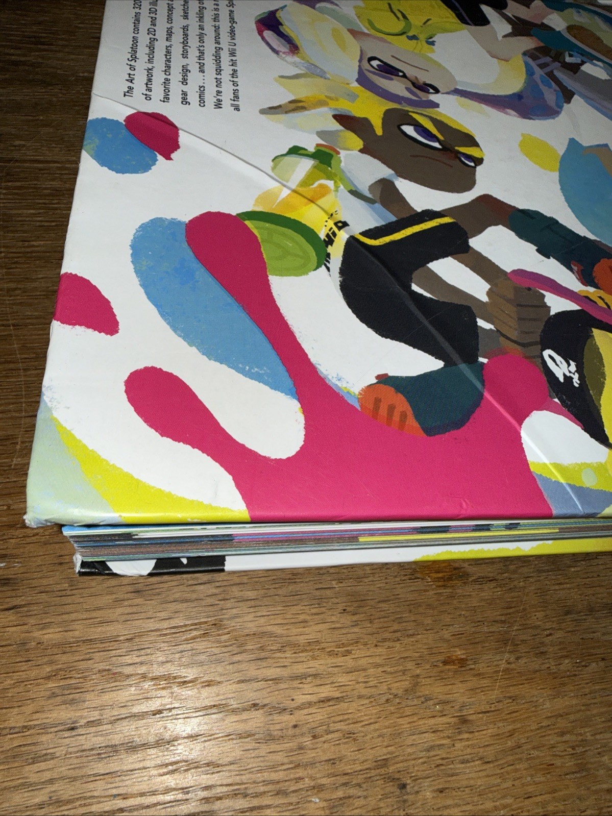 The Art of Splatoon – Hardcover, by Nintendo – Acceptable