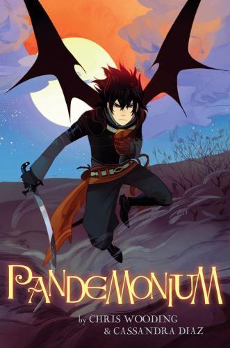 Pandemonium by Chris Wooding & Cassandra Diaz 2012 Graphic Novel HC EX-LIB GOOD+