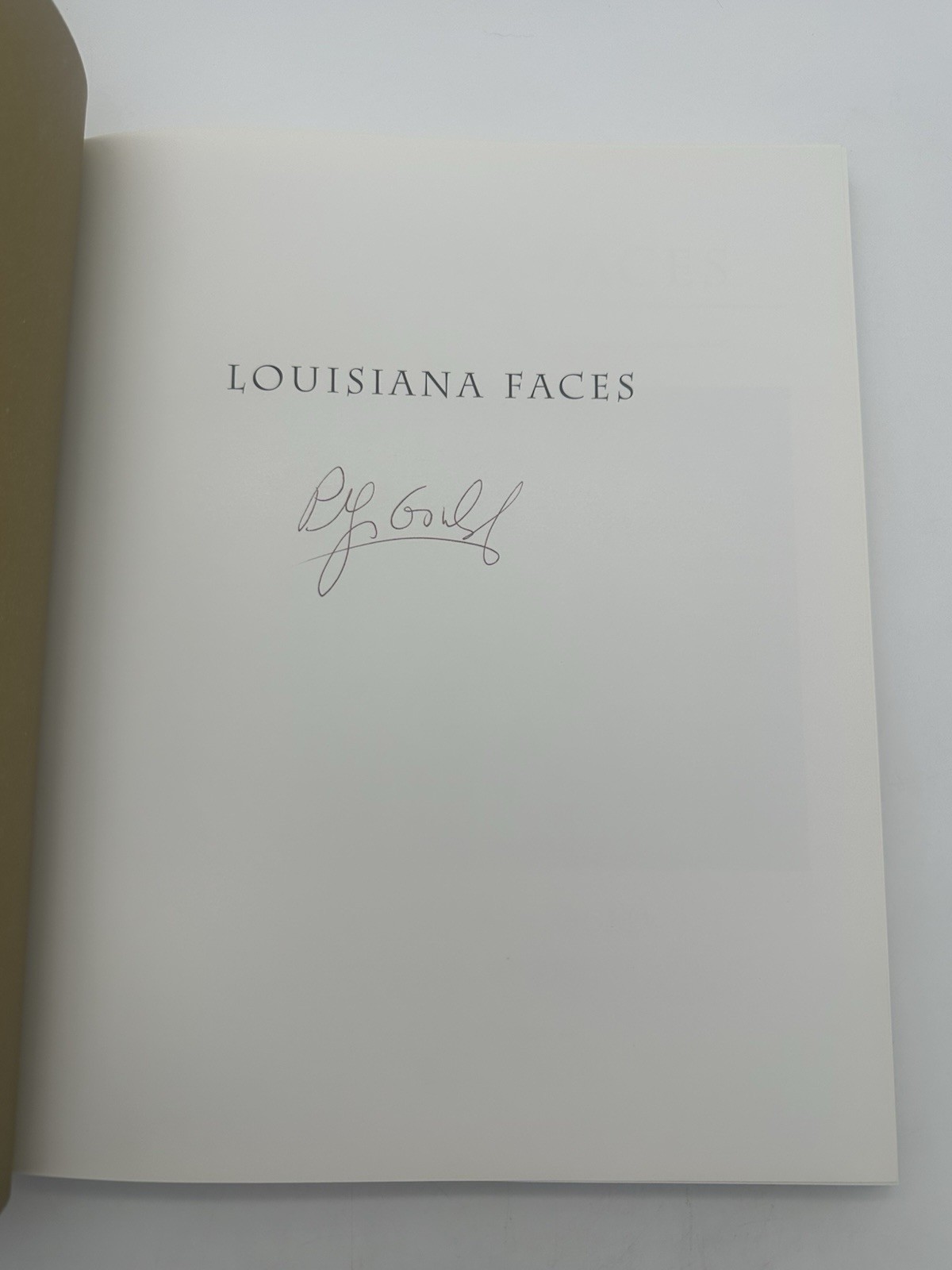 Louisiana Faces Images from a Renaissance by Jason Berry (2000) – SIGNED 1st Ed