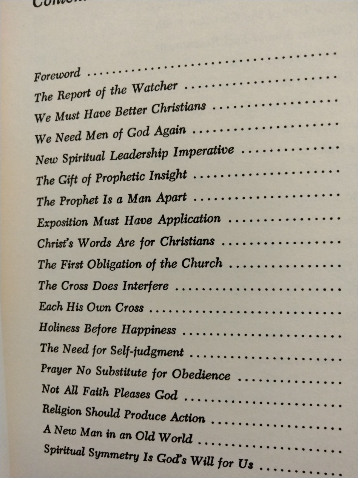 Of God and Men by A. W. Tozer Paperback First Edition 1960