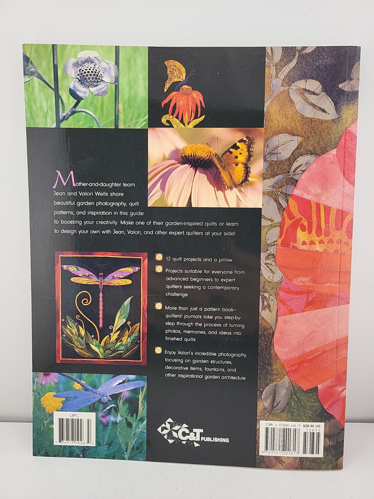 Garden-Inspired Quilts : Design Journals for 12 Quilt Projects by Jean Wells and