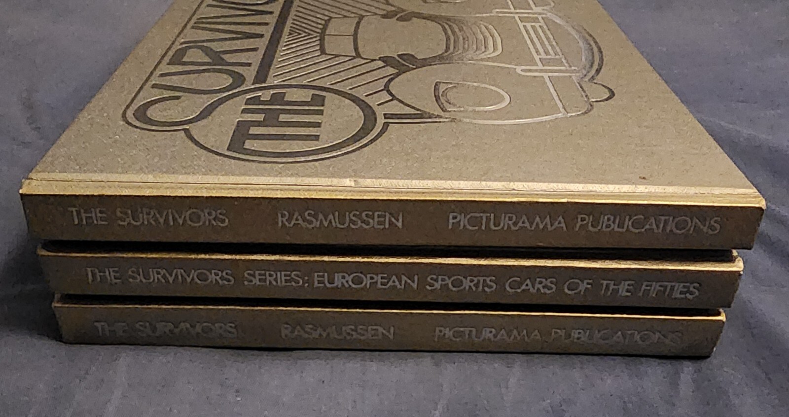 RARE! COMPLETE SET OF THREE HENRY RASMUSSEN THE SURVIVORS – ALL SIGNED EXCELLENT