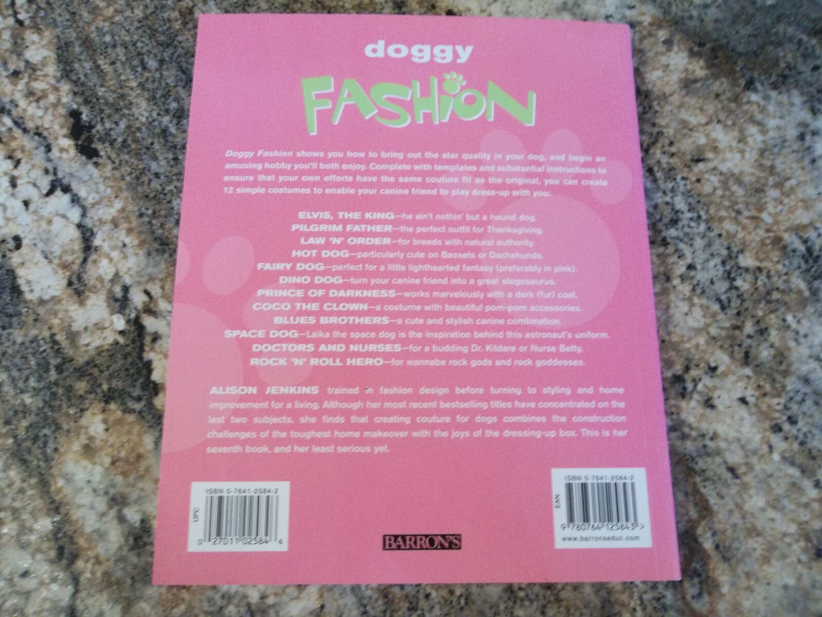 Doggy Fashion by Jenkins, Alison – Fancy Dress and Chic Costumes for The Dog in
