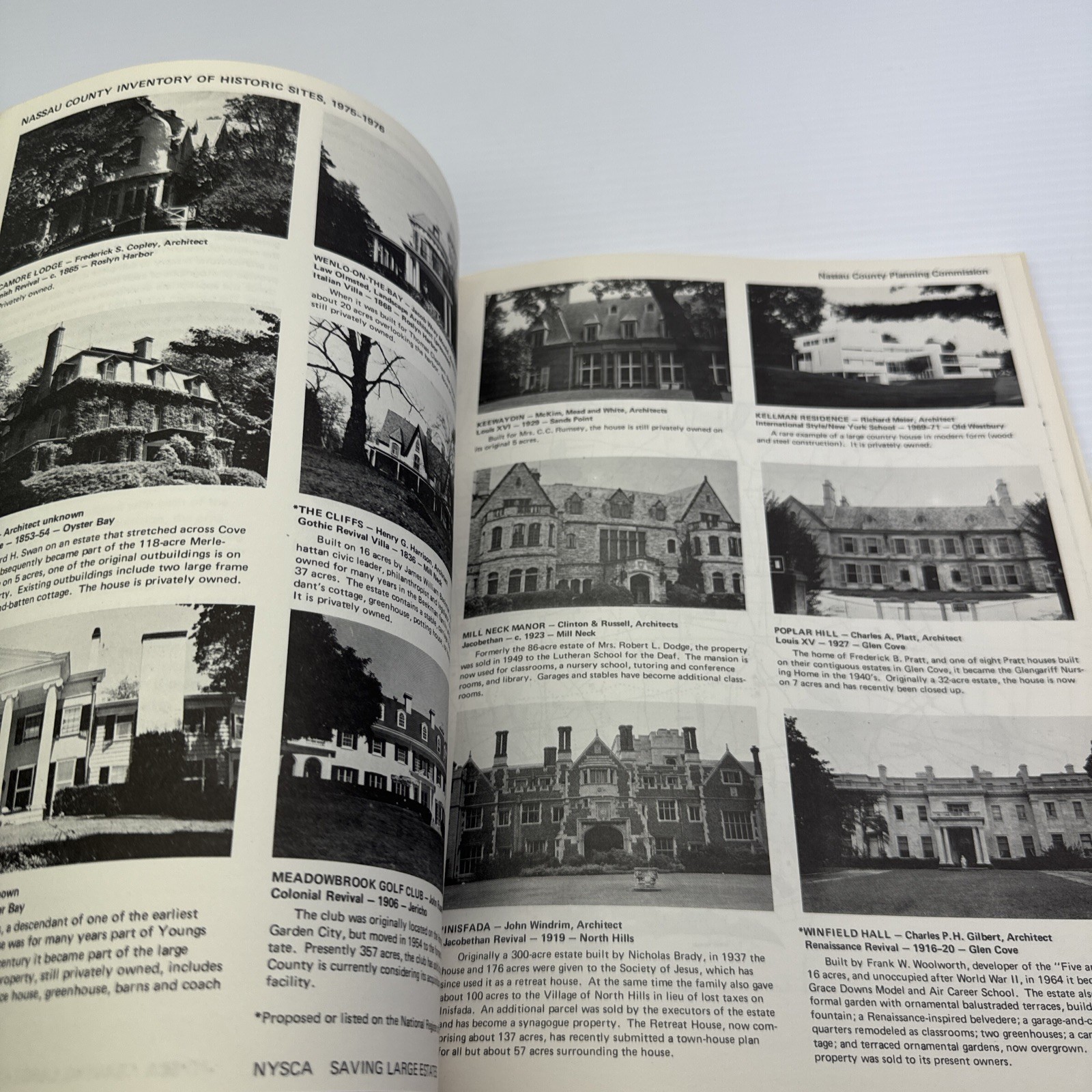 Saving Large Estates Conservation Historic Preservation Adaptive Re-Use 1977 PB