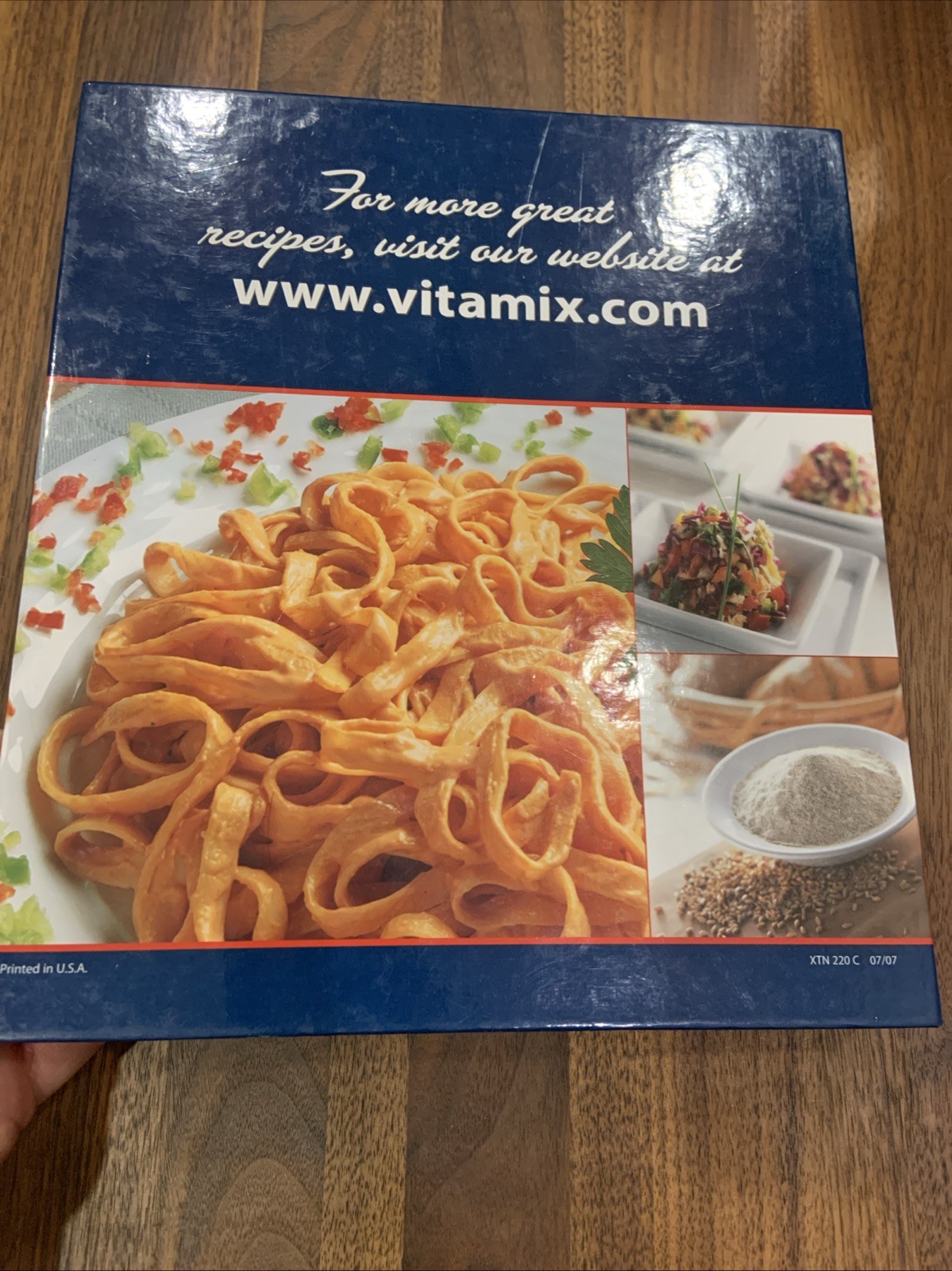 Vita-Mix: Whole Food Recipes For Better Living Cookbook *like New*