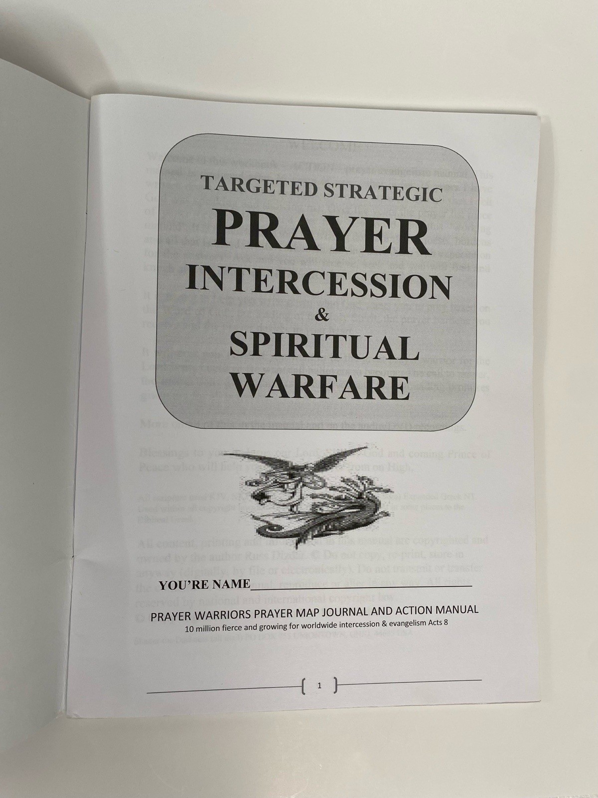 Russ Dizdar Black Awakening Book,Workbook & Spiritual Warfare Manual Trio HTF