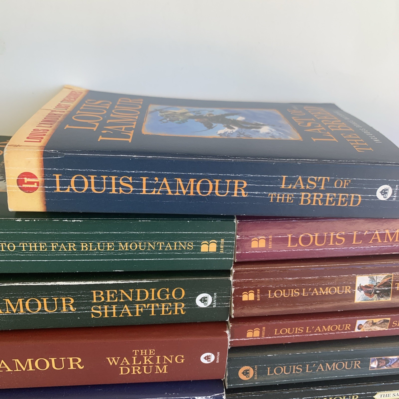 Louis L’Amour PB lot of 14 Lost Treasures Books And Sacketts
