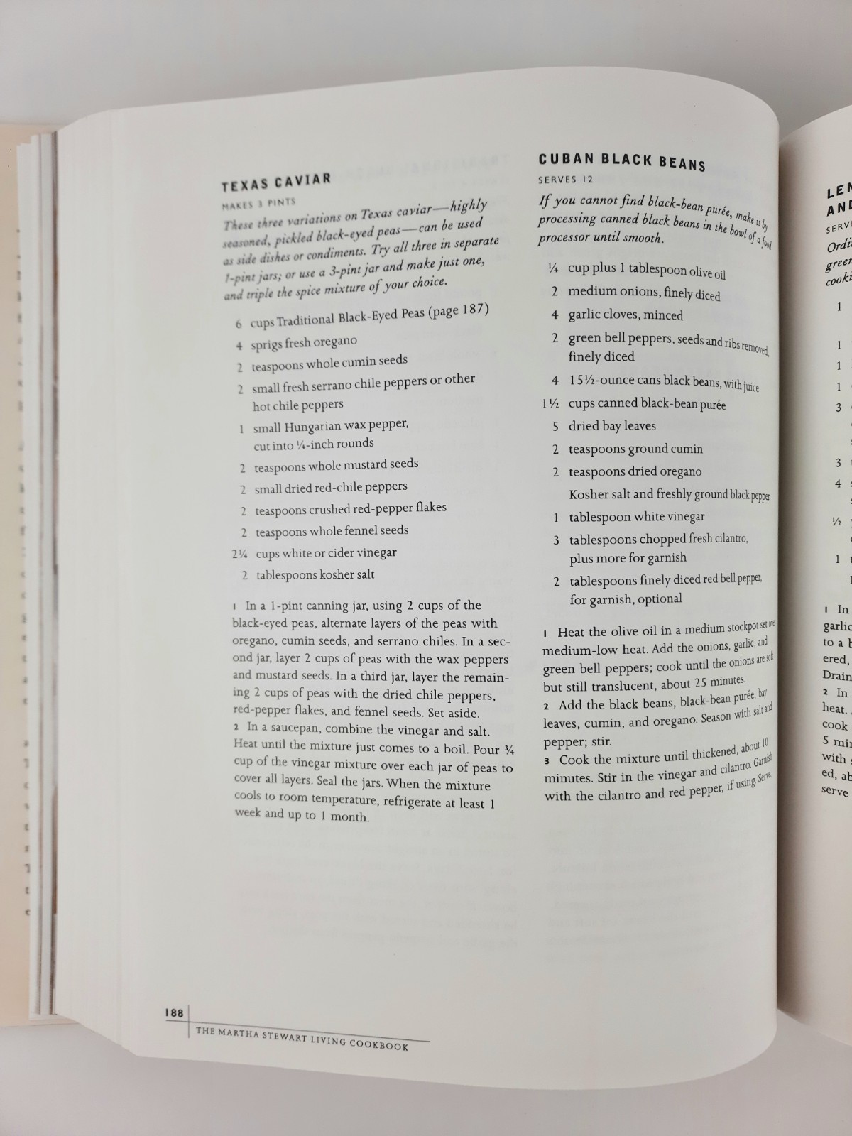 1ST EDITION Martha Stewart Living Cookbook by Martha Stewart (2000) 592 pp