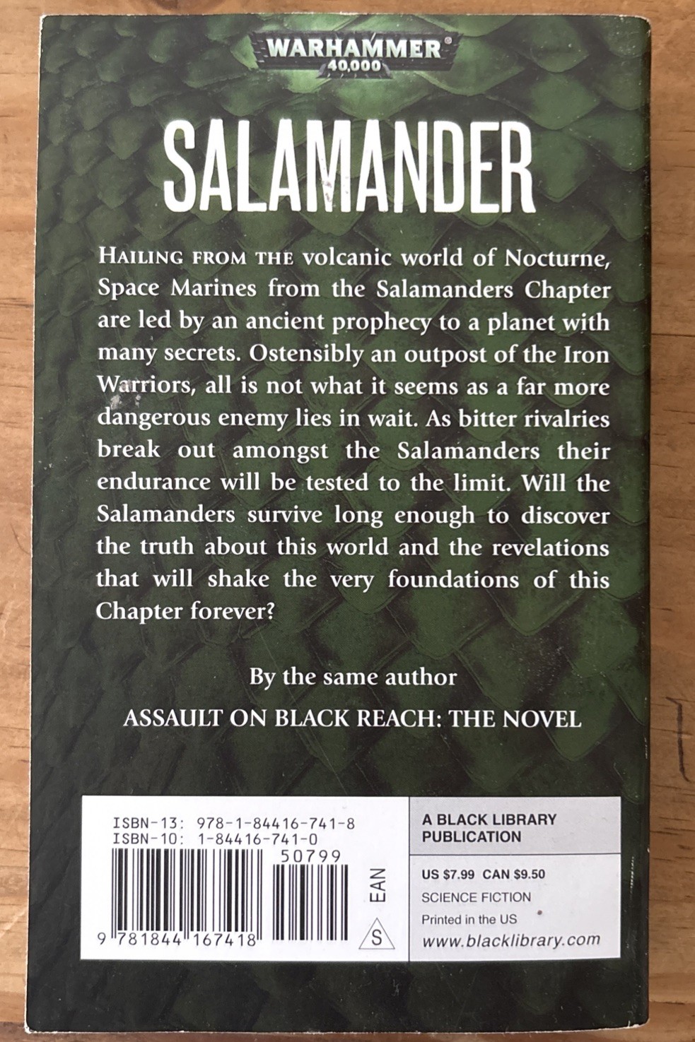 Salamander (The Tome of Fire Trilogy) – Paperback, by Kyme Nick – Warhammer 40k