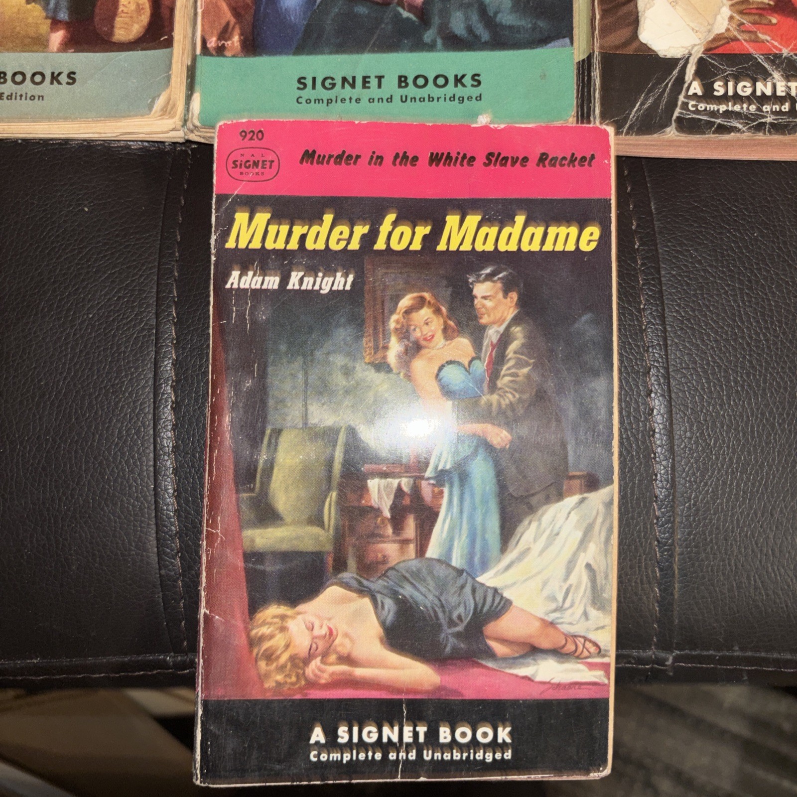 LOT of 10 Vintage Novels Signet 1940s-50s Some 1st Editions. Some Reader Copies