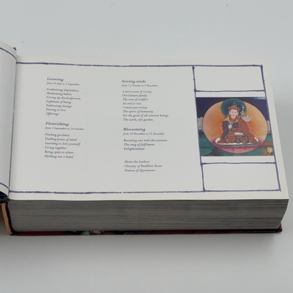 Buddhist Offerings 365 Days Danielle & Olivier Follmi Hardcover Thames & Hudson