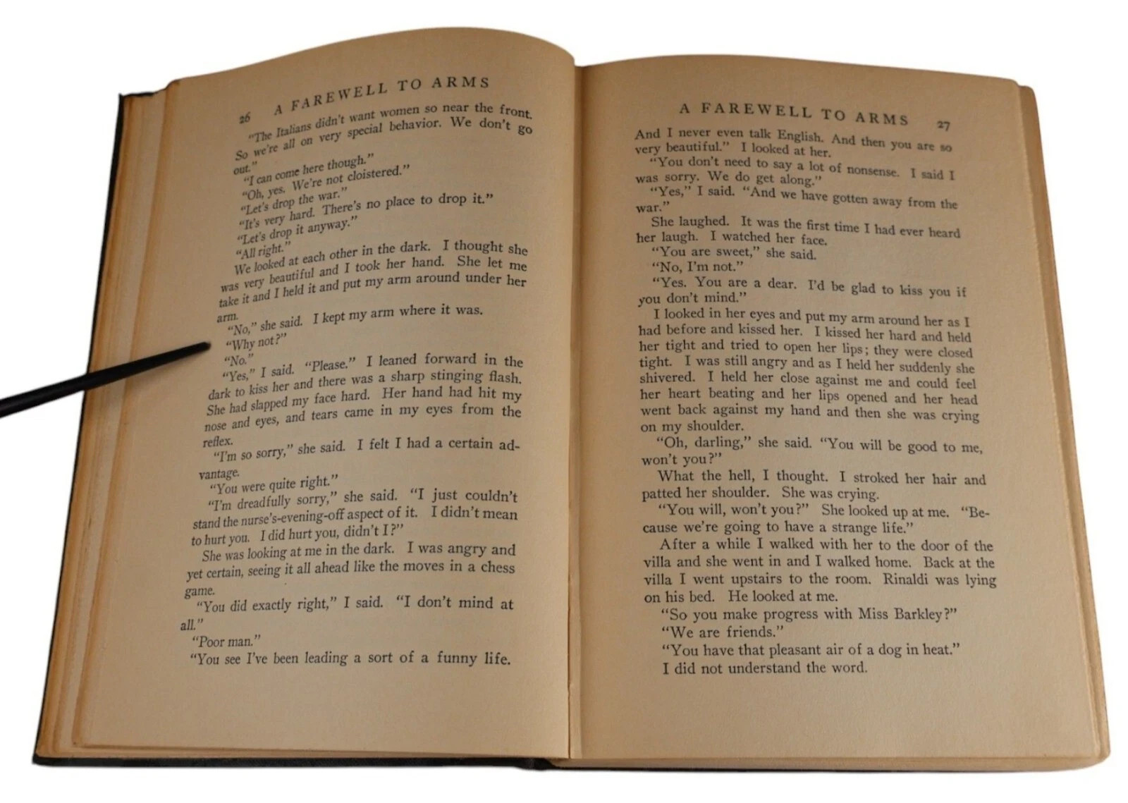 Ernest Hemingway A Farewell to Arms 1929 Scribner HC 5th Print No DJ