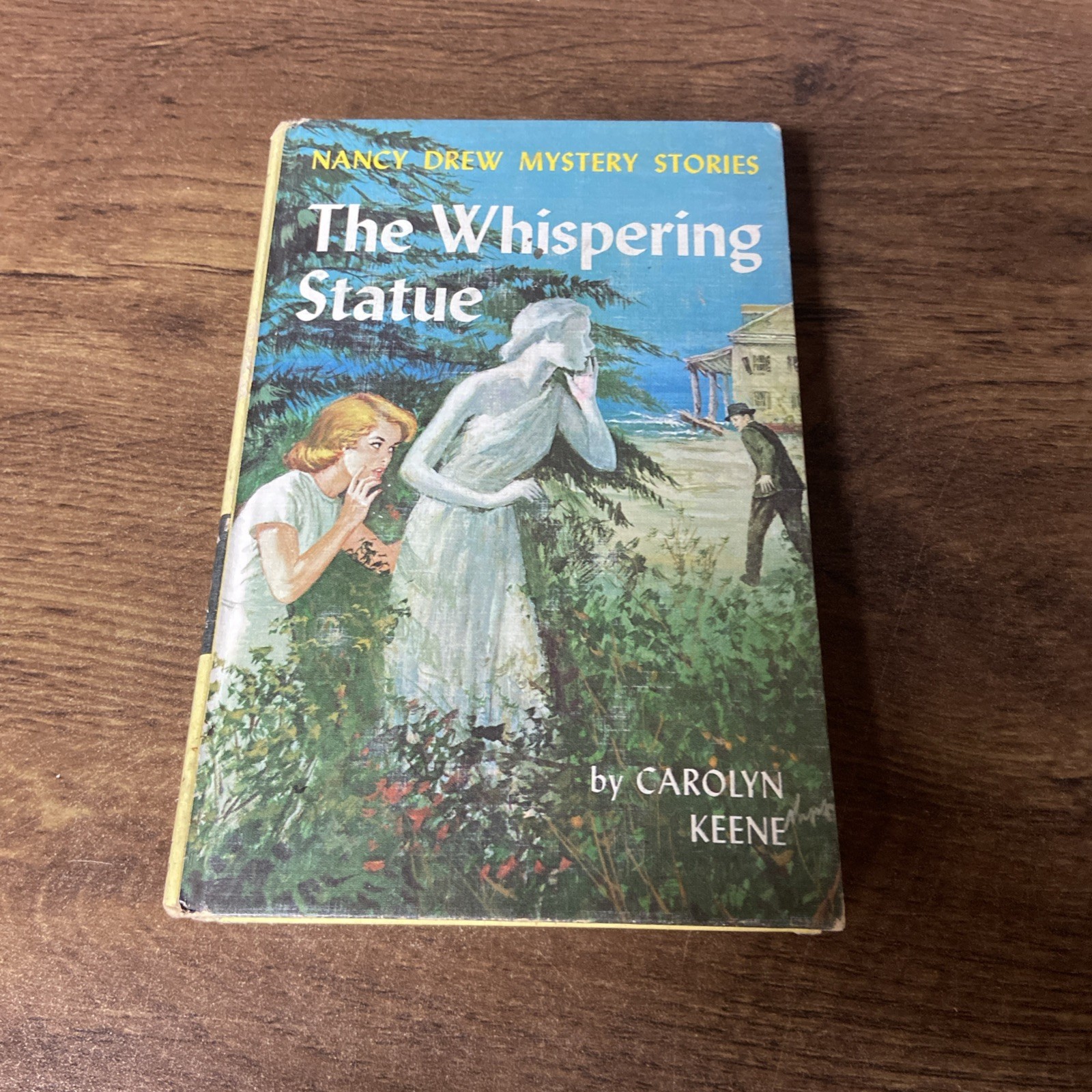 Lot of 4 Nancy Drew Mystery Carolyn Keene Matte HC Blue End Pages VG
