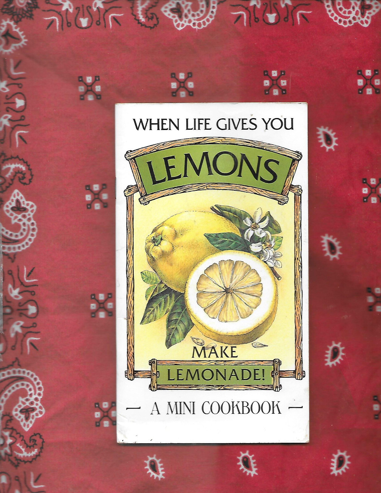 When Life Gives You Lemons Make Lemonade!: A Mini Cookbook (1983, PB) 12 pages