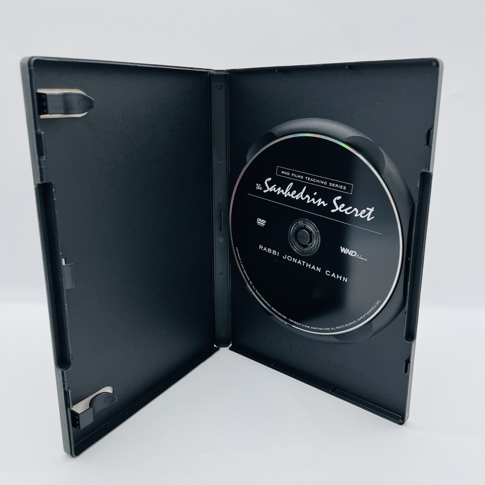 The Sanhedrin Secret by Jonathan Cahn (DVD 2012) Rabbi WND Films Teaching Series