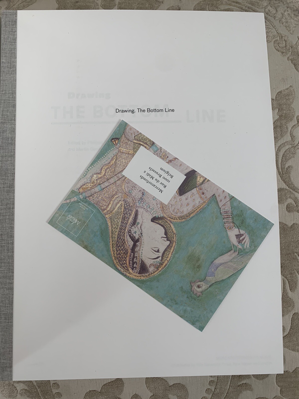 Drawing The Bottom Line Oversized Softcover Yale University Press Brand New