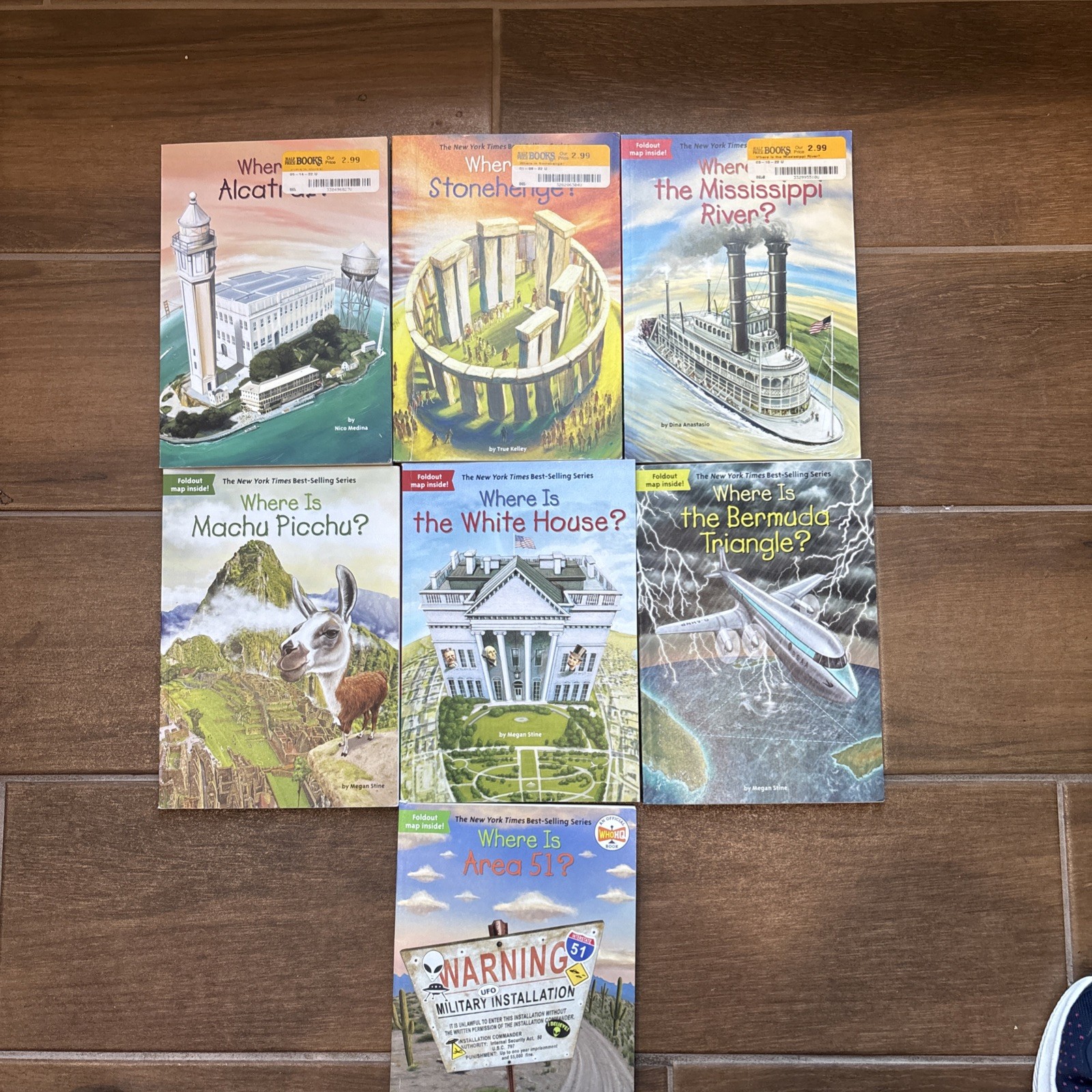 WHO HQ HUGE LOT – 52 books – Who Was? What Was? Where Is? Homeschool History