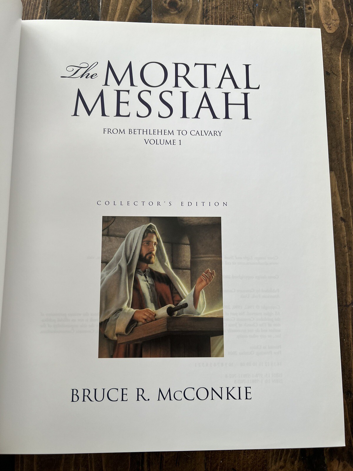 The Mortal Messiah – Vol 1 – Collectors Edition LDS, MORMON McConkie 1st