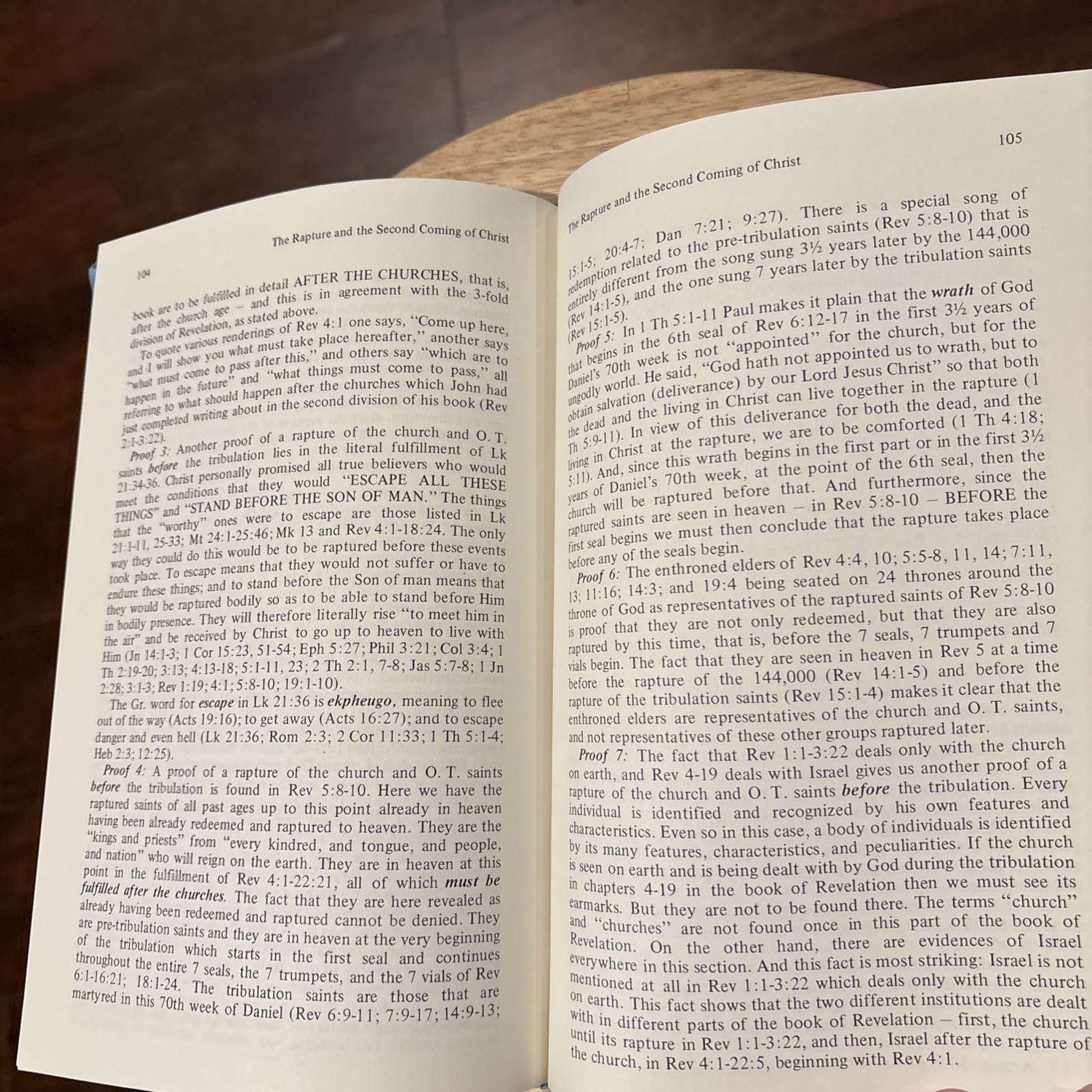 The Rapture And The Second Coming Of Christ By Finis Jennings Dake HB