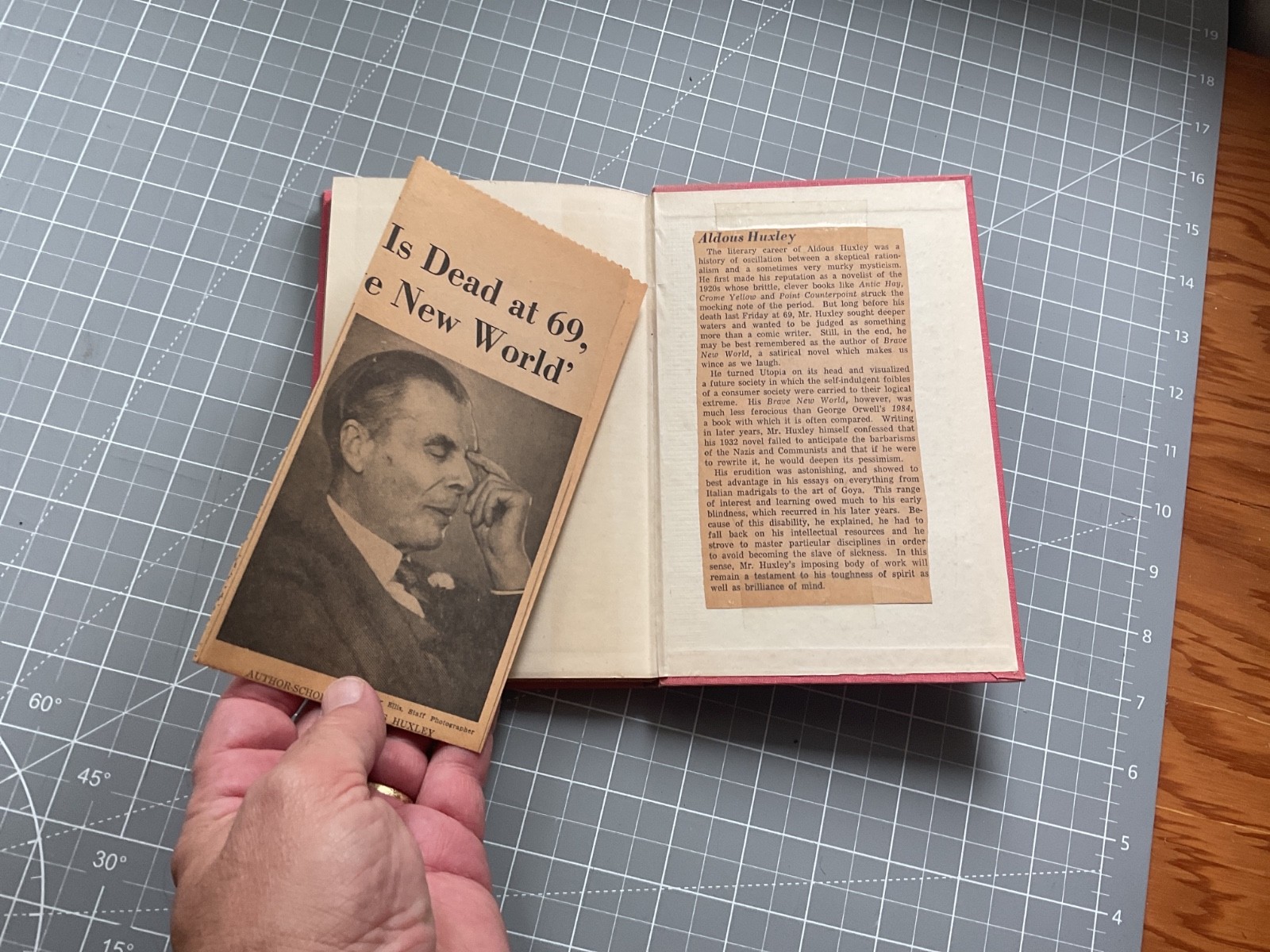 Heaven And Hell by Aldous Huxley 1st UK edition 1956 HC