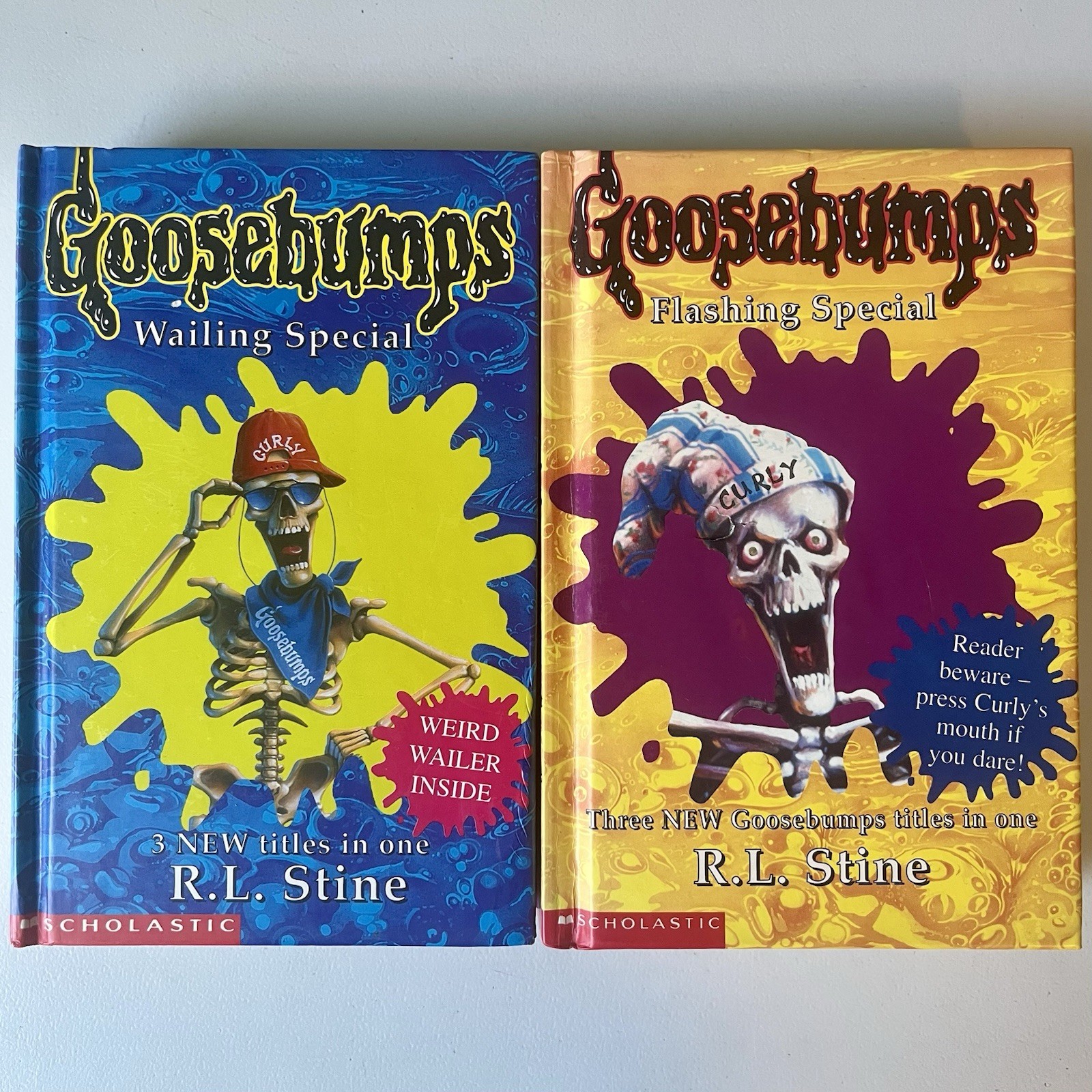 Goosebumps Wailing Special & Flashing Special Compilation UK Import 1996 1997