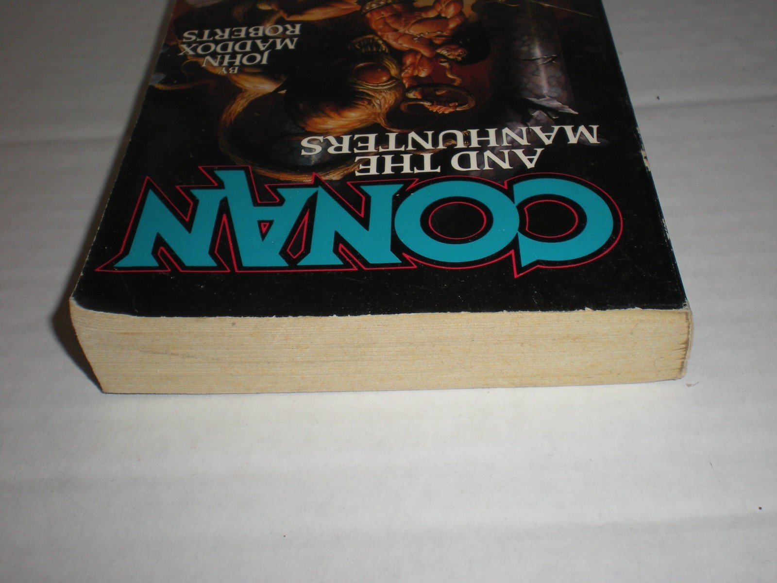 Conan and the Manhunters John Maddox Roberts Barbarian Fantasy Paperback 1994