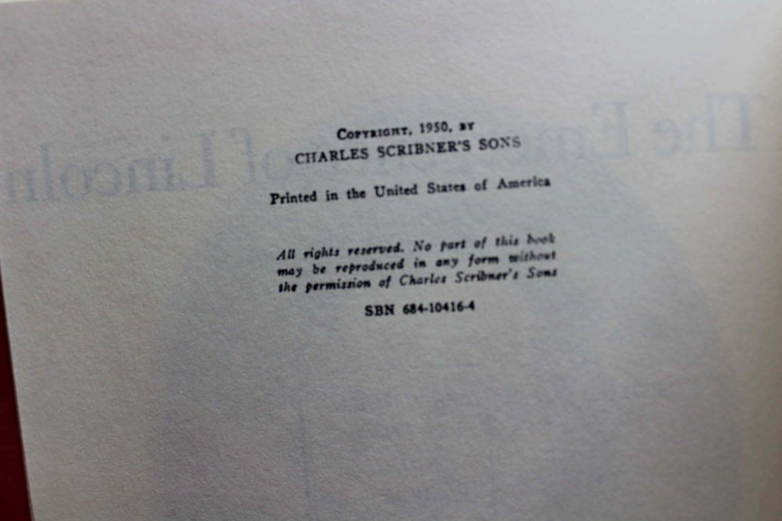 The Emergence Of Lincoln By Allan Nevins • 2 Volume Set • 1950