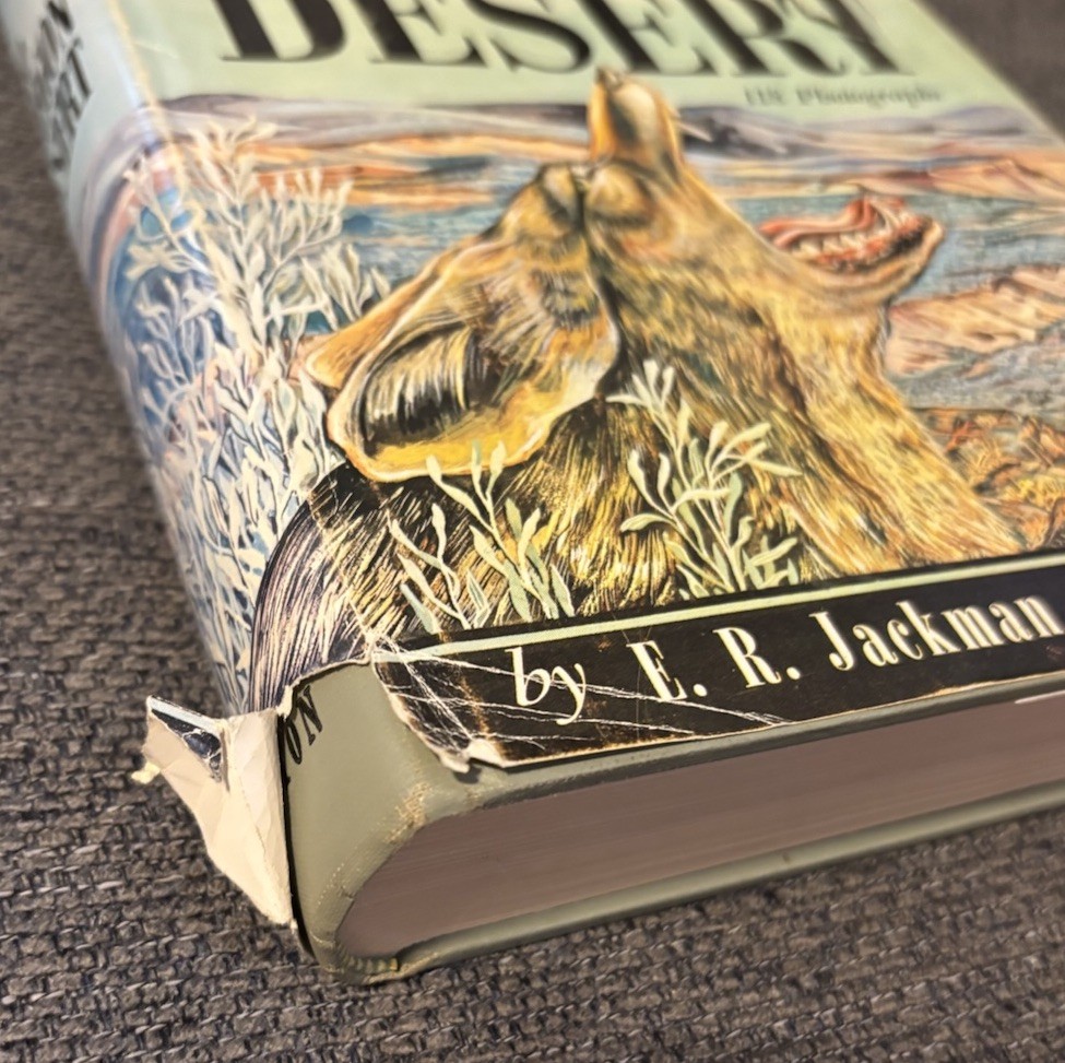 The Oregon Desert by Jackman, E. R., Long, R. A. Vintage 1964 Signed Hardcover