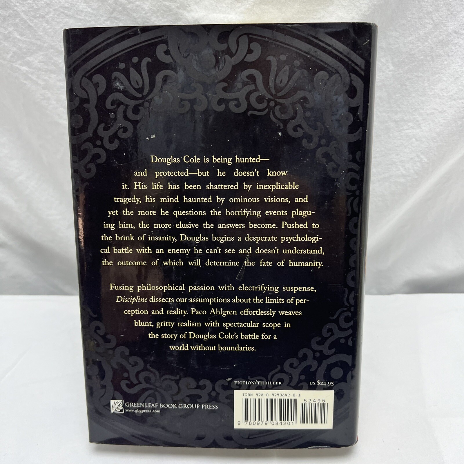 Discipline Paco Ahlgren 2007 First Edition Hardcover Signed