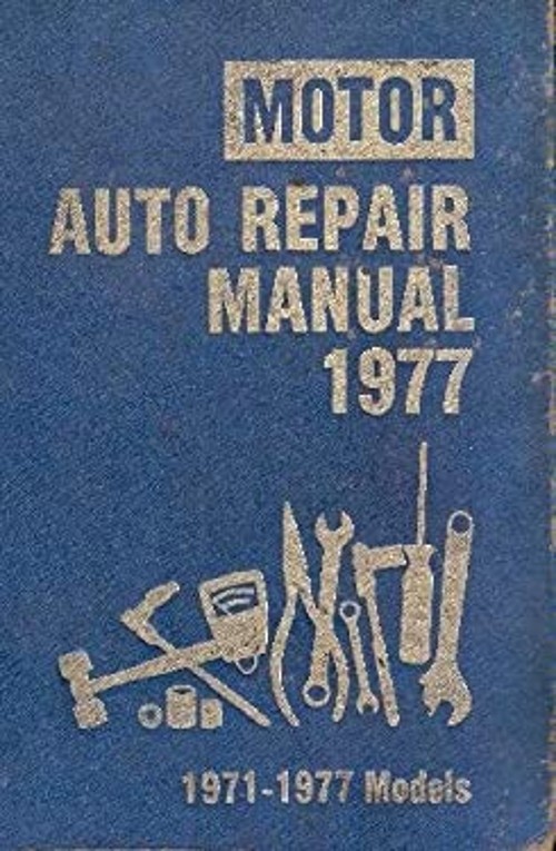 Motor Auto Repair Manual 1971-1977 Motor