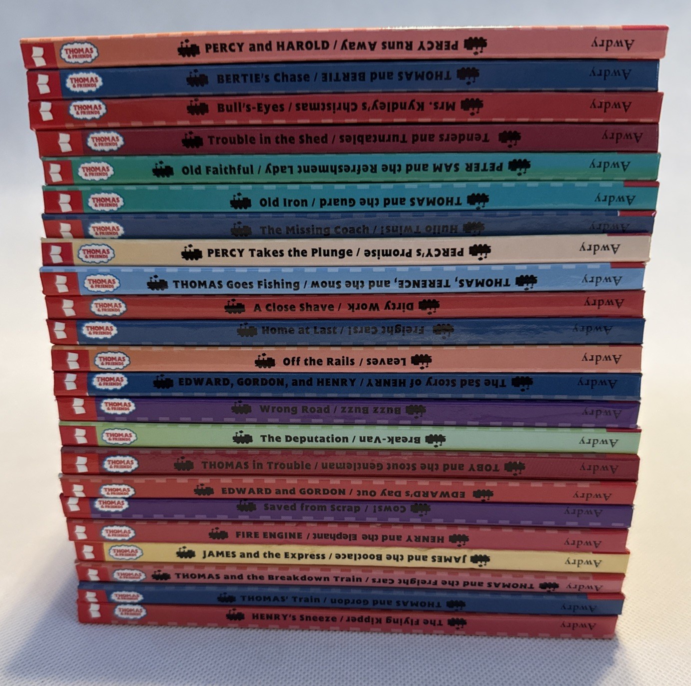 Thomas & Friends Club 2 Books In 1 Lot 23 Hardcover Stories Percy Harold Bertie
