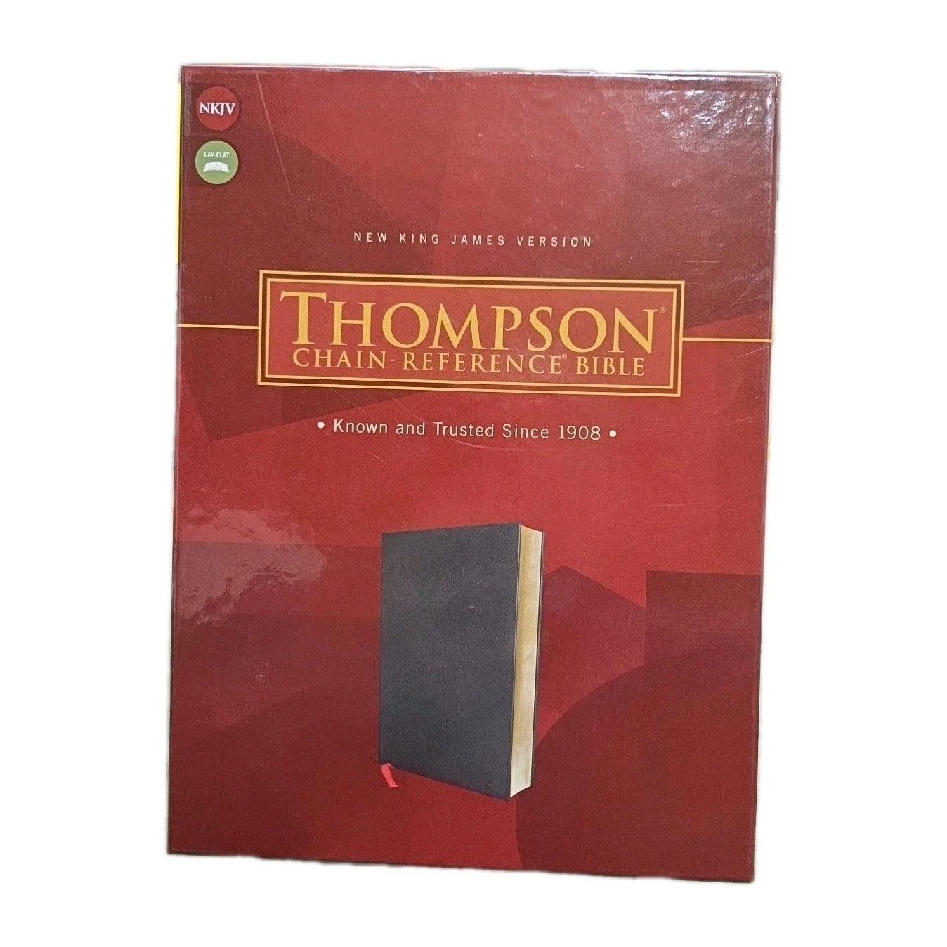 *Read Description* NKJV, Thompson Chain-Reference Bible, Black Bonded Leather