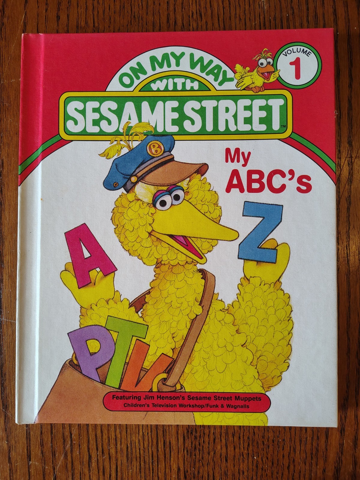 1989 On My Way With Sesame Street Books Volumes 1-5 Good Condition