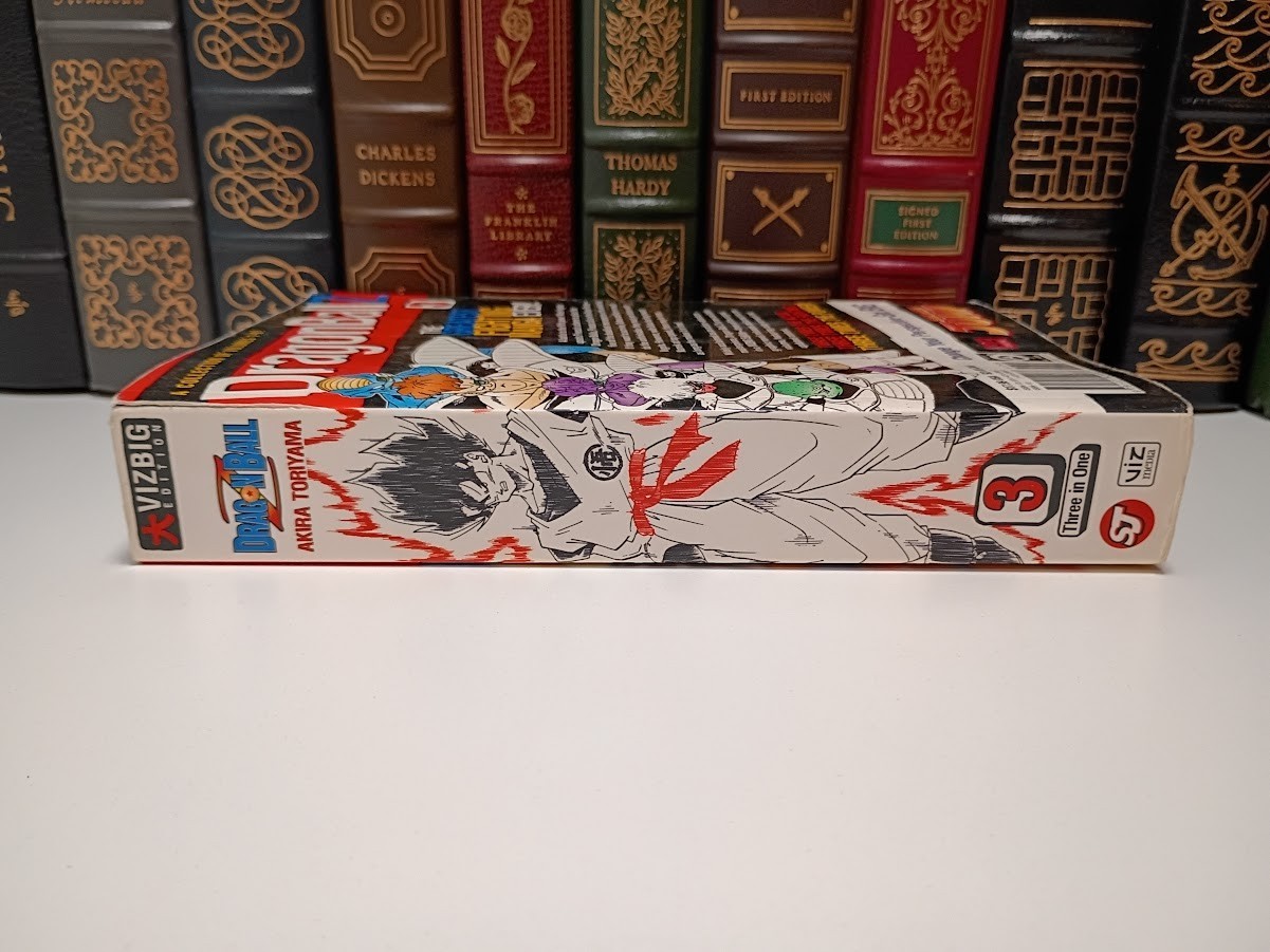 Dragon Ball Z VIZBIG Edition Vol 3 Akira Toriyama Viz 2008 3-in-1 HC Omnibus VG