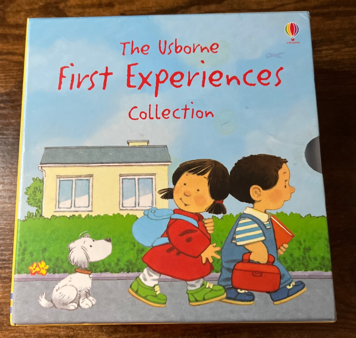 The Usborne First Experiences Collection Box 7 Books (1 missing) HB Good HM87