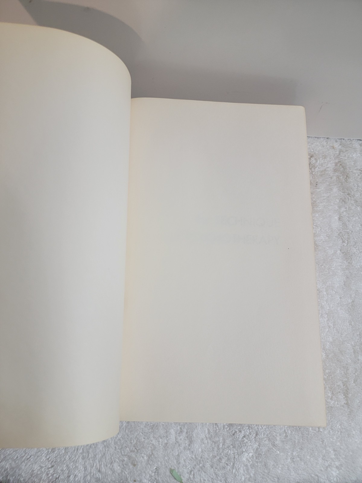 LIKE NEW! 1954, The Technique of Psychotherapy by Lewis R. Wolberg Vintage (HC)