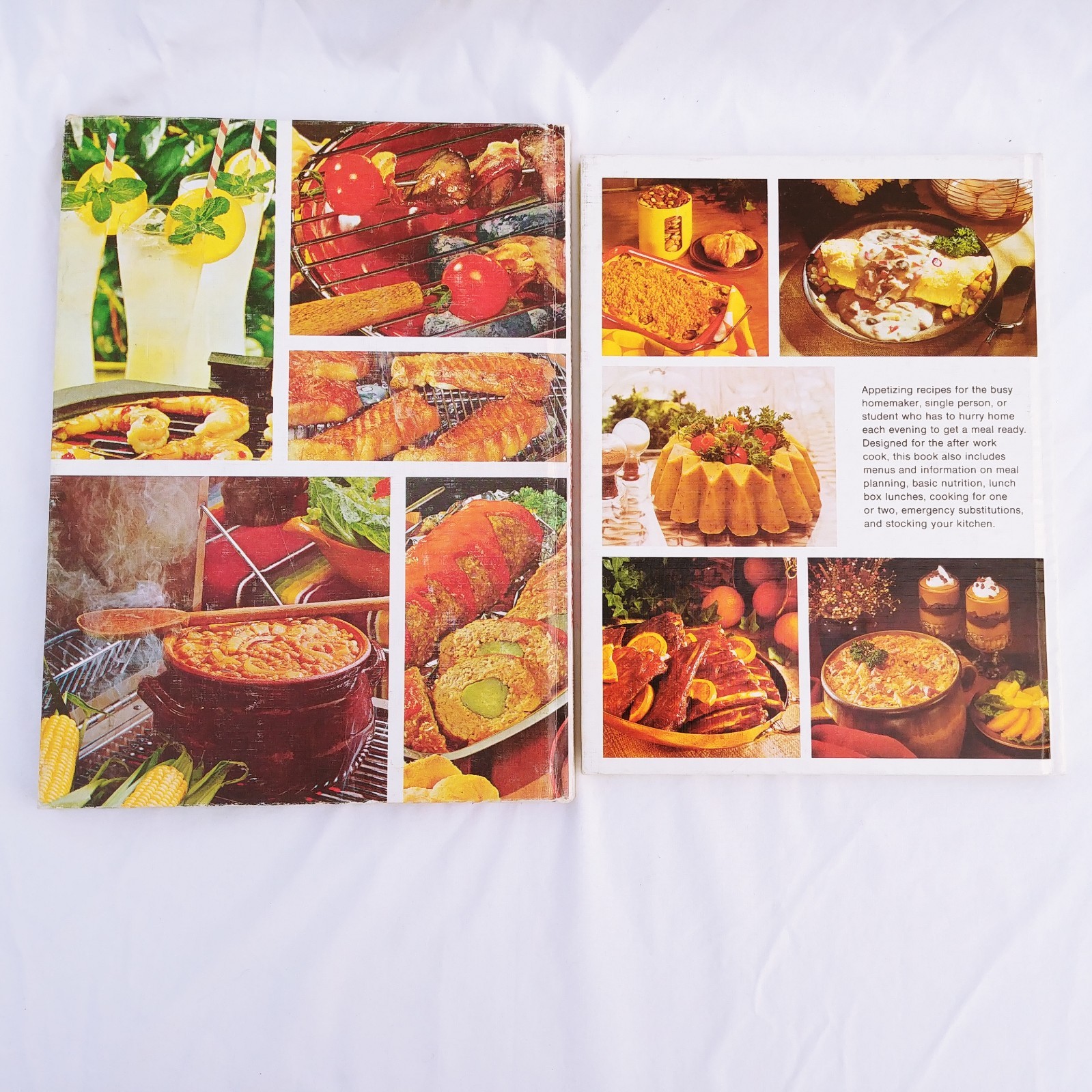 Better Homes And Gardens Cookbook Barbecue After Work Lot Of 2