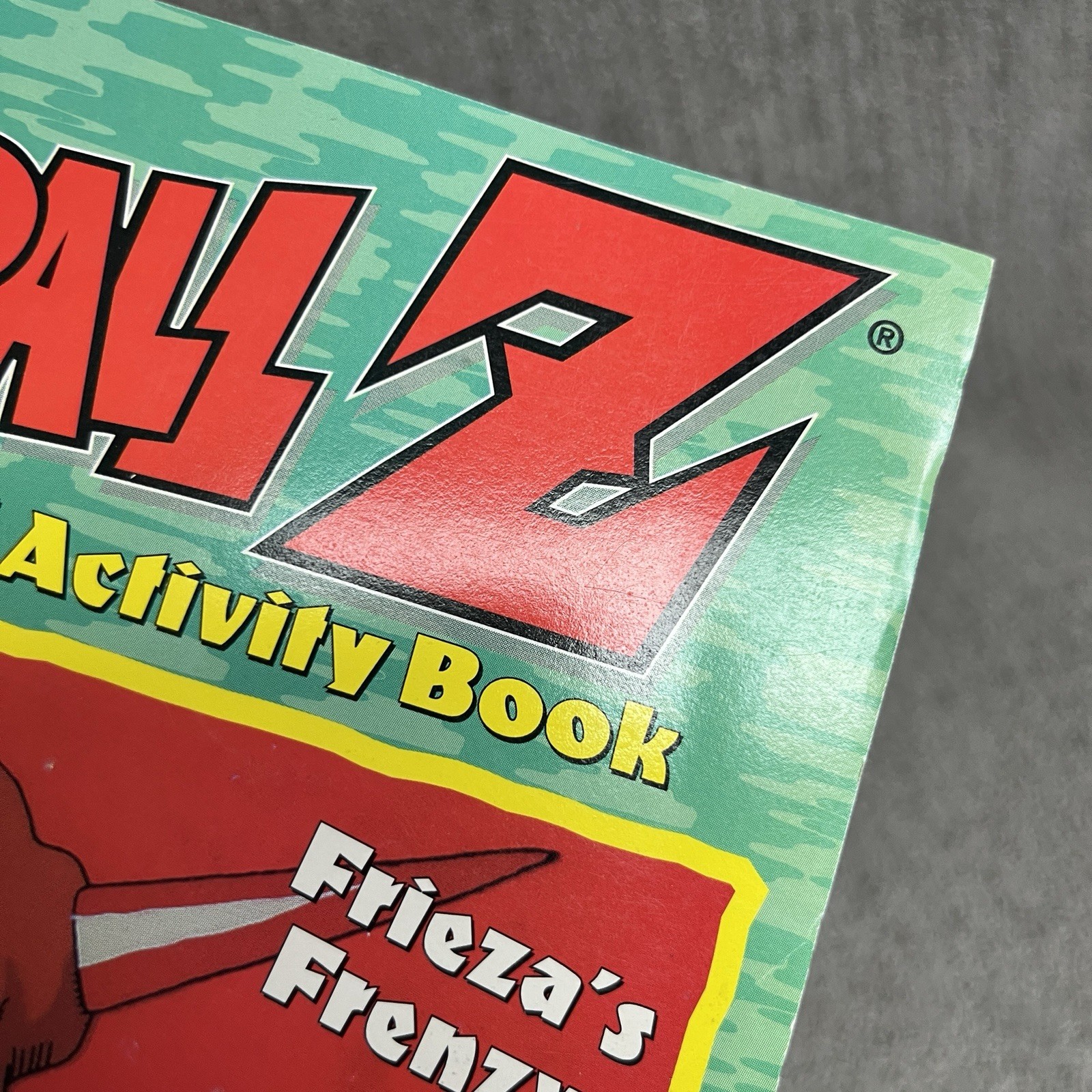 Vintage Dragon Ball Z Giant Coloring & Activity Books Lot of 2 (1 Page Used)