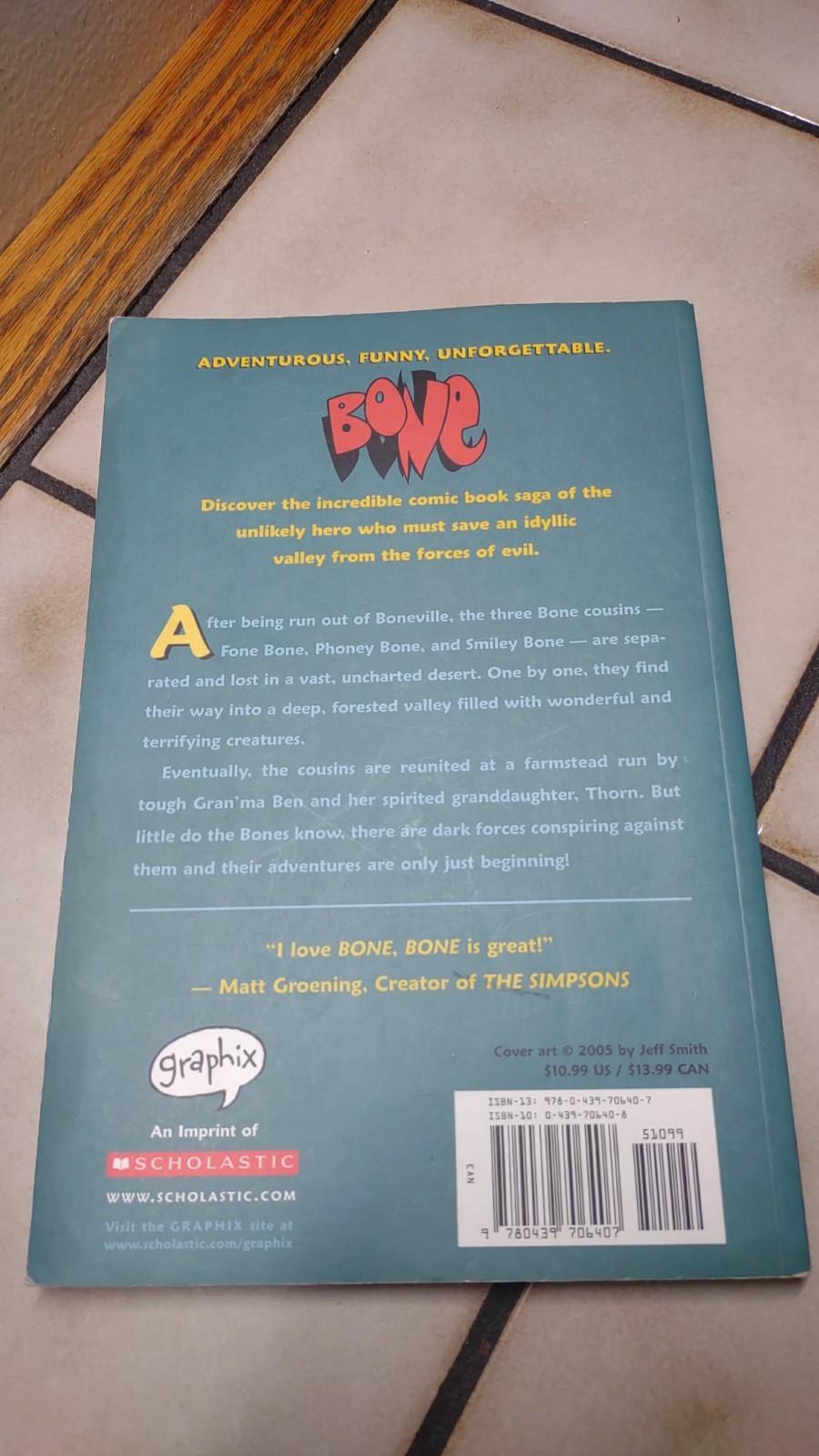Bone Out From Boneville by Jeff Smith