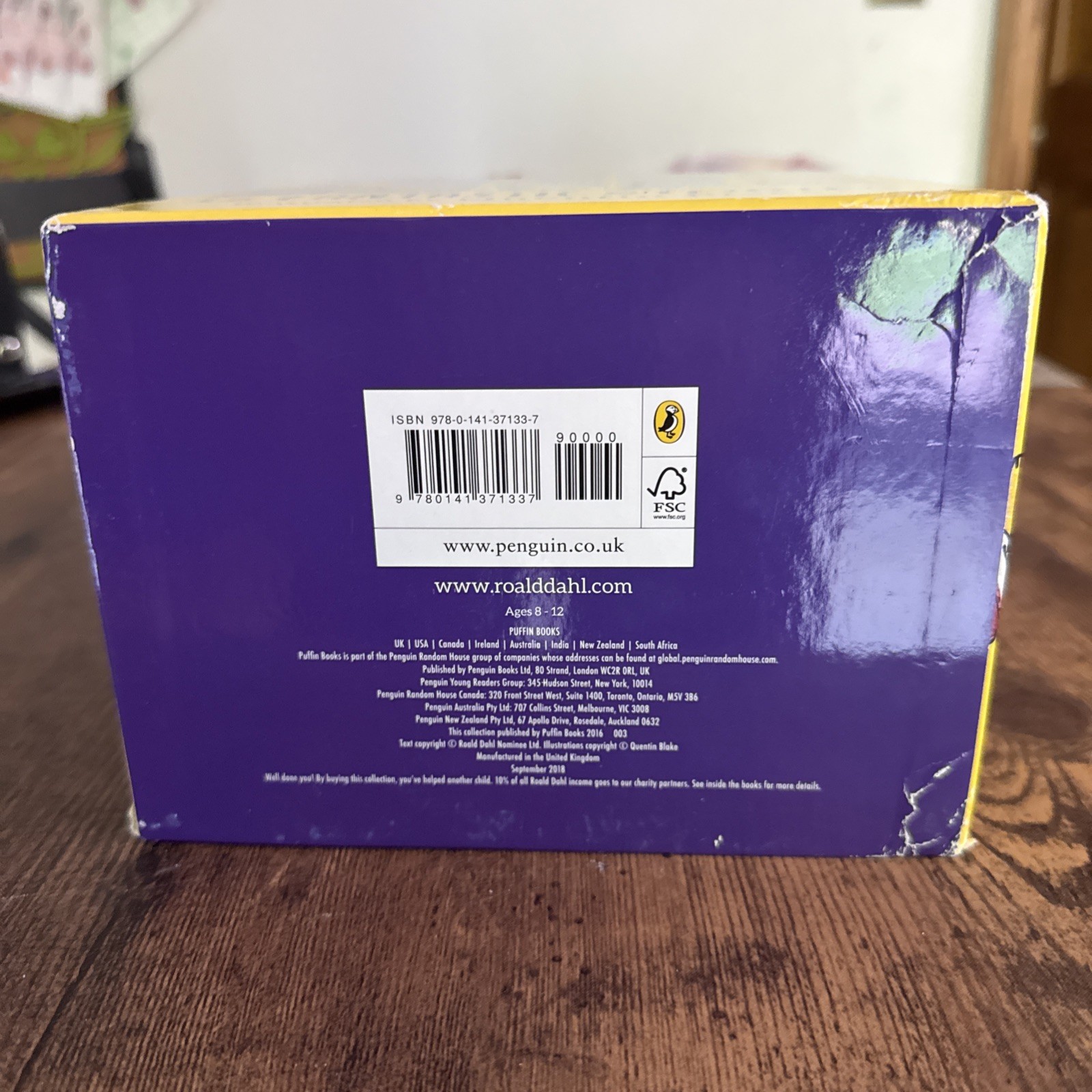 Roald Dahl Collection 15 Fantastic Stories Box Set Including Boy, The BFG, M…