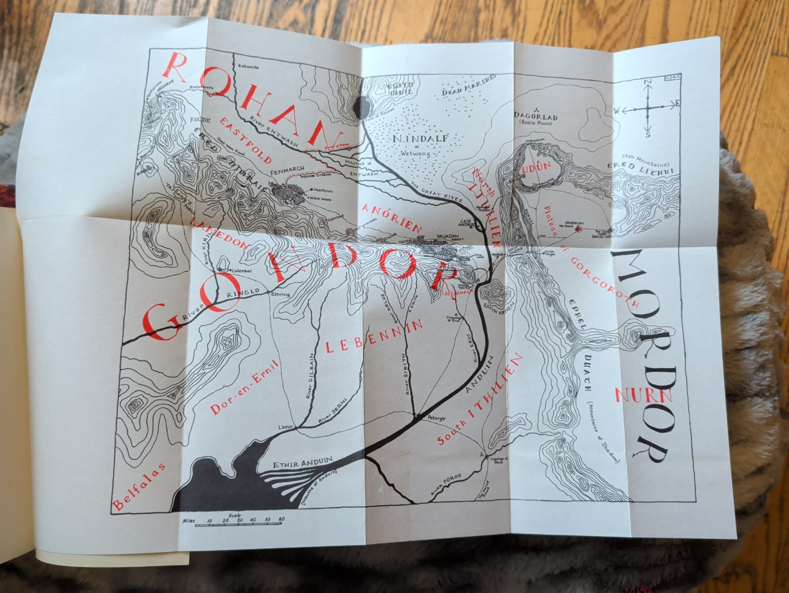 Lord of the Rings Trilogy – Revised 2nd Ed 1965 – Box Set 3 – Maps Intact