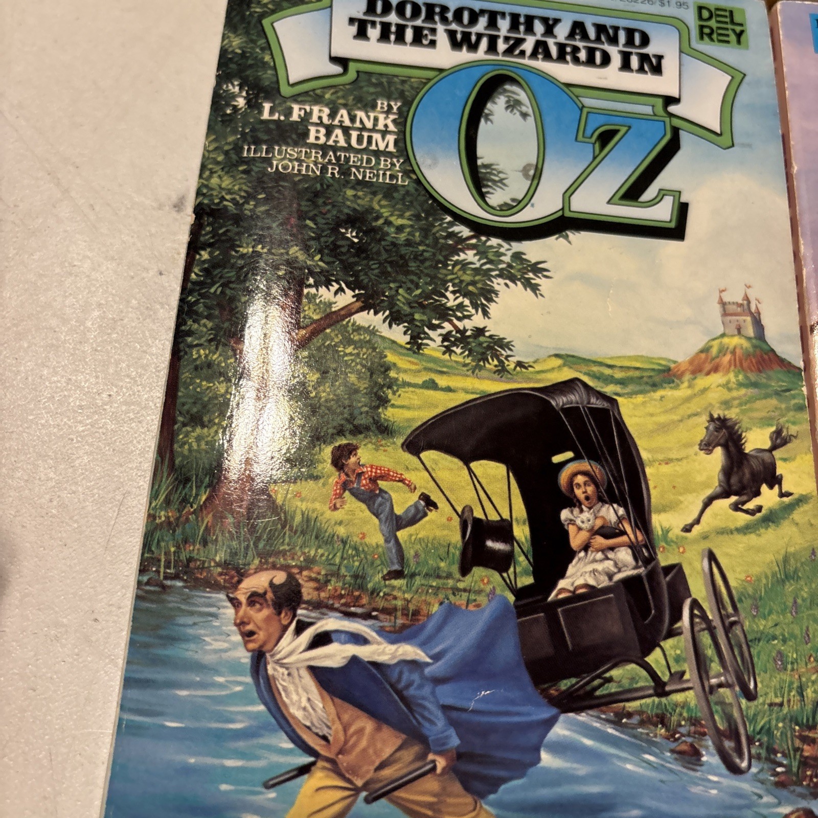 Lot of 7 Wizard of Oz Del Rey Paperback L. Frank Baum Vol 1-7 Vintage 1979 EUC