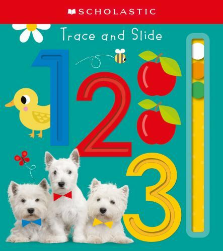 Trace and Slide 123: Scholastic Early Learners (Trace and Slide) – GOOD