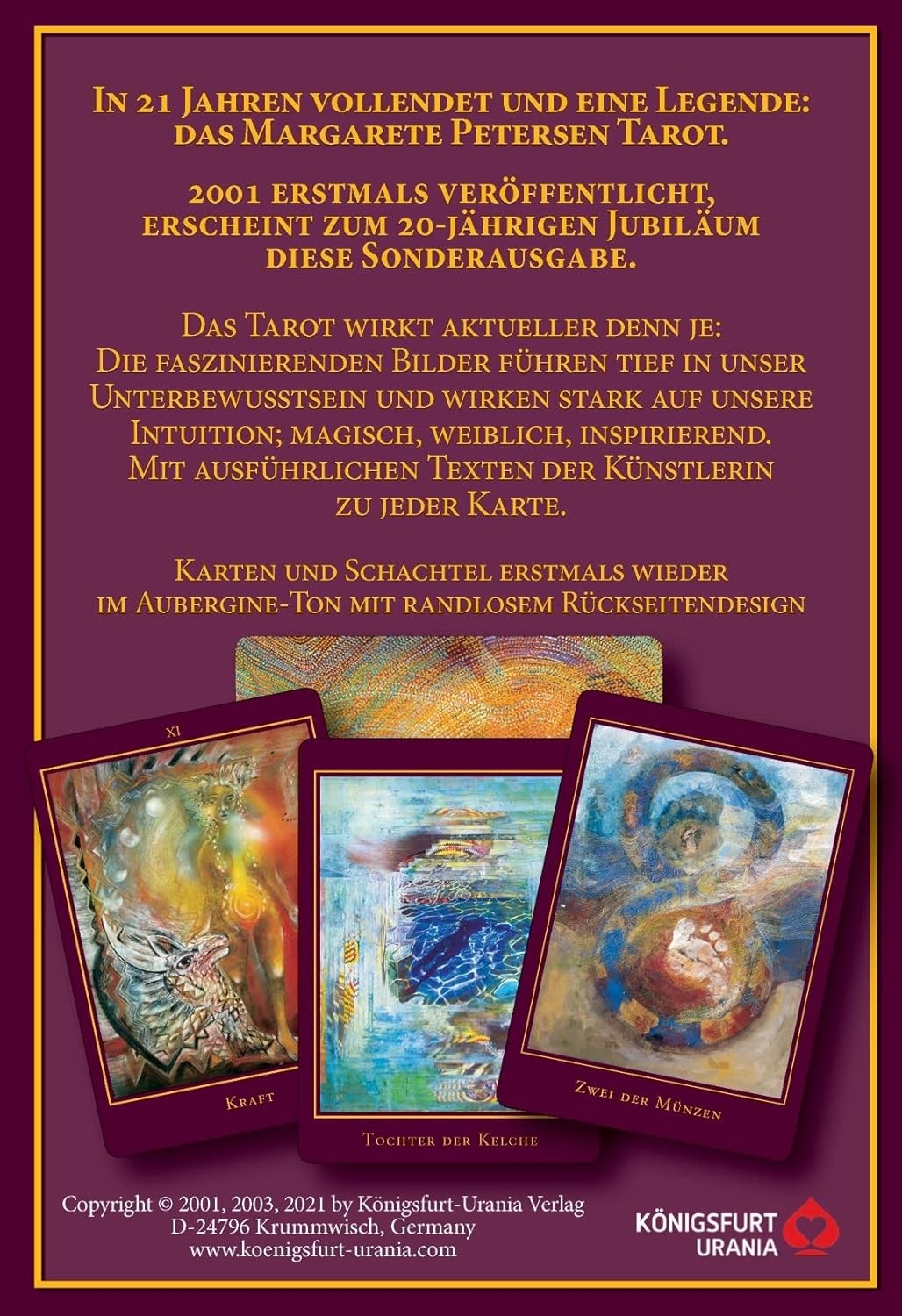 Margarete Peter Margarete Petersen Tarot: 78 Tarotkarten (Paperback) (UK IMPORT)