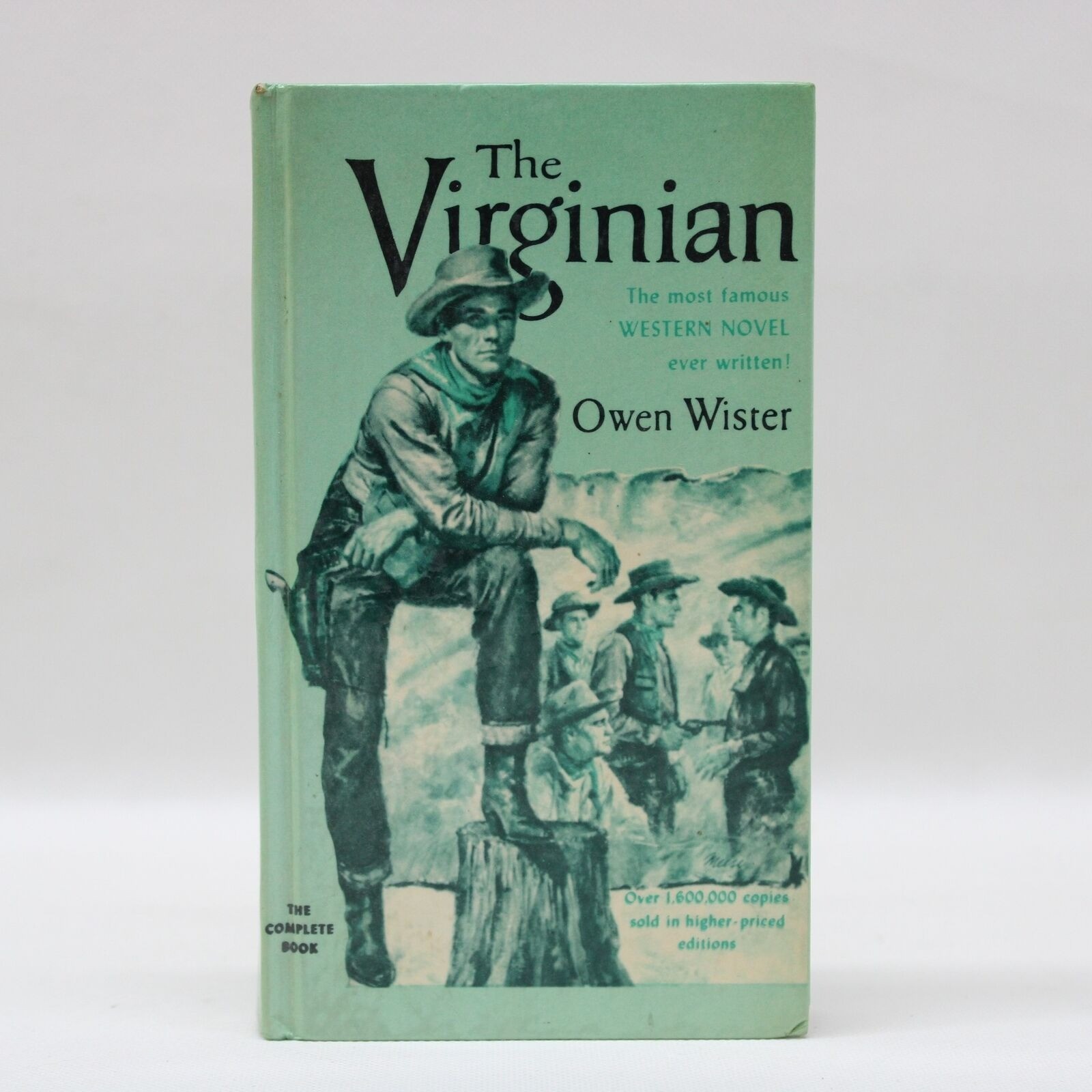 The Virginian By Owen Wister Hardcover Western Novel Perma-Bound Edition