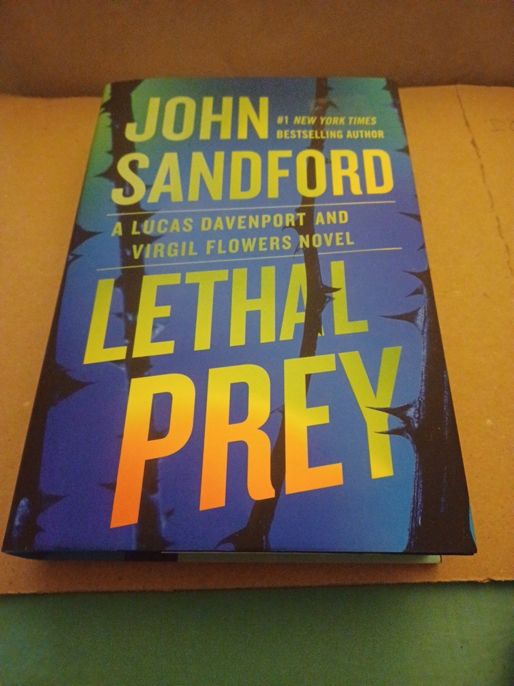 LETHAL Prey By John Sandford Lucas Davenport & Virgil Flowers Novel HCDJ