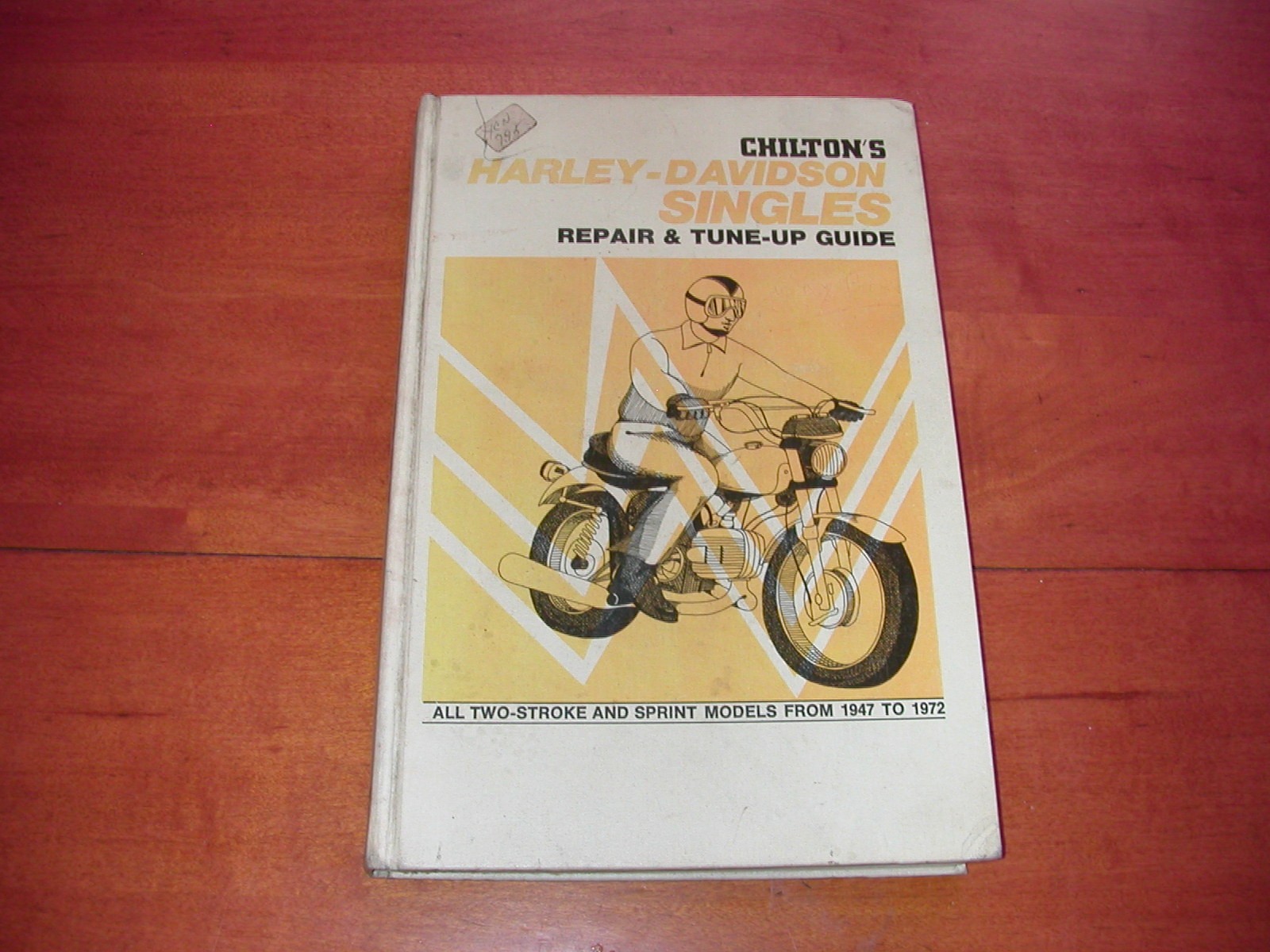 1947 1972 HARLEY DAVIDSON SINGLES MOTORCYCLE CHILTON SERVICE REPAIR MANUAL TUNE