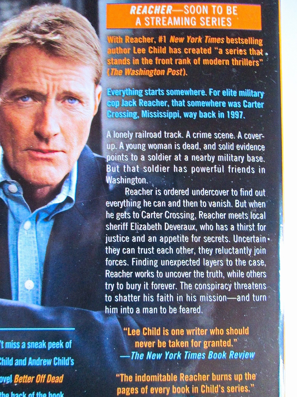 Lee Child Jack Reacher Books, Lot of 7, Hard and Soft Cover Mix, Thriller Action