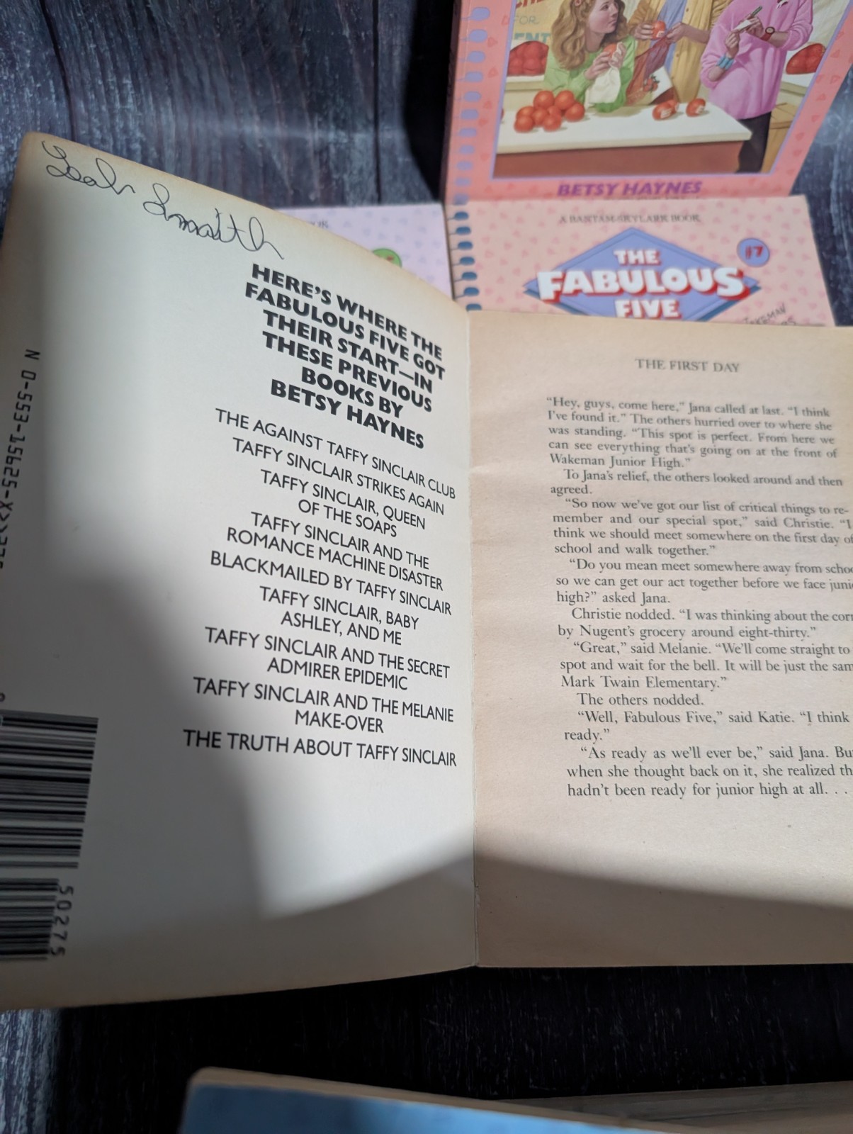 Fabulous Five by Betsy Haynes Book Lot of 16 – Vintage Paperbacks 80s 90s